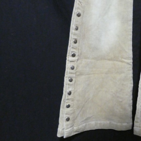 LIQUID JEANS | size 1 | Retro Flared Corduroy / Cords Pants | NWOT - Picture 8 of 16